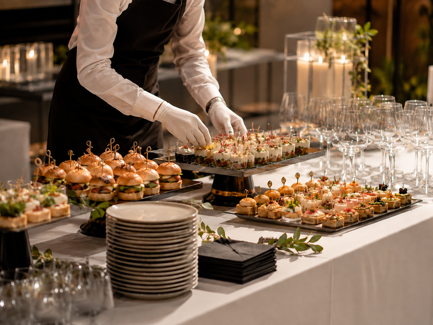 Service et mise en place