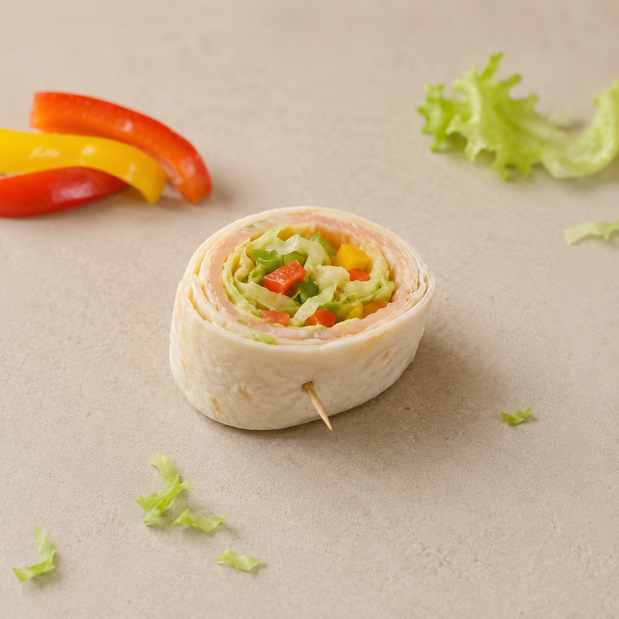 Mini wrap gourmand