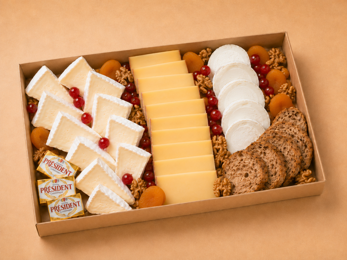Camembert, cantal & chèvre